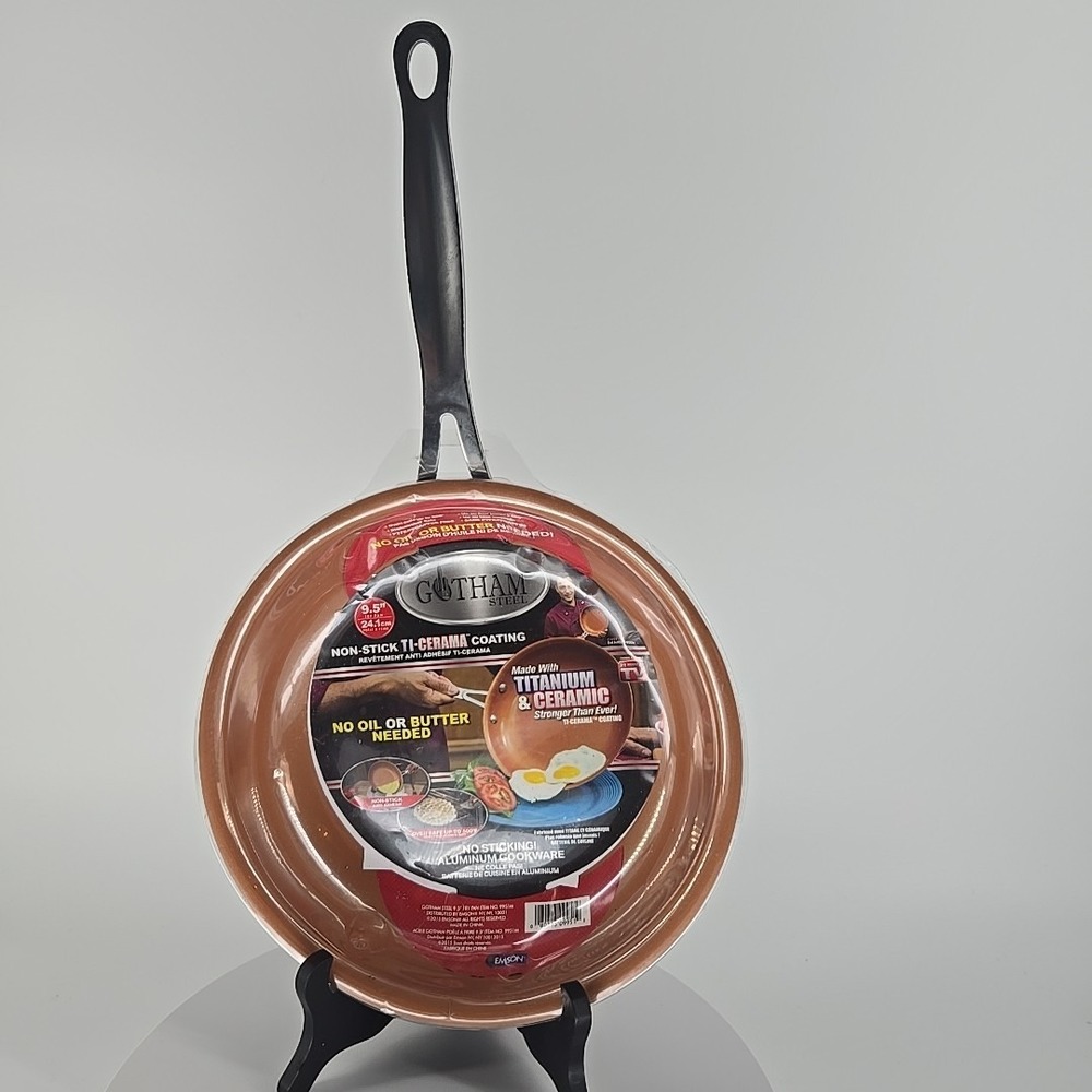 Gotham Steel 9.5 Inch Non Stick Frying Pans, Frying Pans Nonstick Skillet, And -